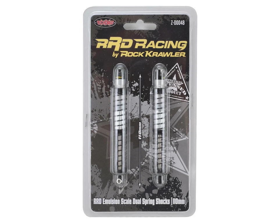 RC4WD RRD Emulsion Scale Dual Spring Shocks (110mm) [RC4ZD0048] - Image 2 of 2