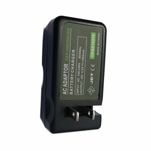 Batteria per Sony Lite, PSP 2th, PSP-2000, PSP-3000, PSP-3004 Caricabatterie Silm/Wall - Foto 38 di 38