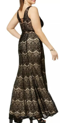 Women's Formal Dresses Size 14 Black Prom Evening Gown Lace Up Closure NEW  | eBay