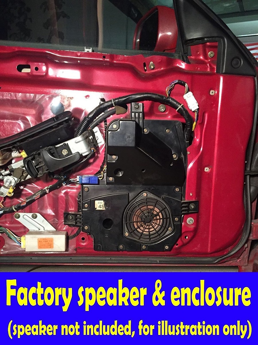 1990-1996 300ZX Front Door Speaker Adapter Spacer Rings