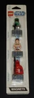 New LEGO STAR WARS Minifig Magnet Set Boba Fett Slave Princess Leia Royal Guard