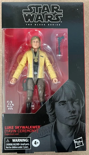 Star Wars Luke Skywalker Yavin Ceremony 6 Inch A New Hope 2019 Black Series