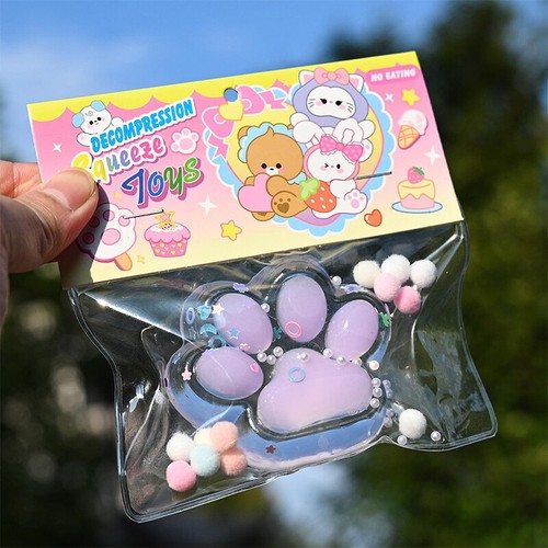 Taba Squishy Cat's Paw New Fidget Toy Handmade Mini Kawaii Plüsch kleine Pfote - Picture 14 of 43