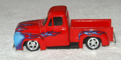 Hot Rod Ford Stepside 1956, rot, Toy Zone Underground 1:43