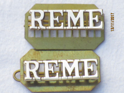 Royal Electrical & Mechanical Engineers, REME, Anodised Aluminium Staybright,#2