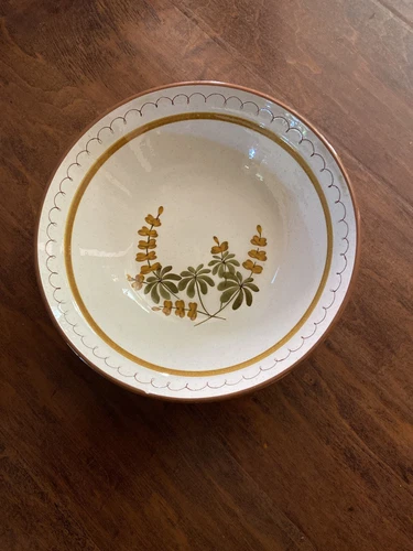 Stangl GOLDEN BLOSSOM*11 1/4" LARGE SALAD BOWL* EUC