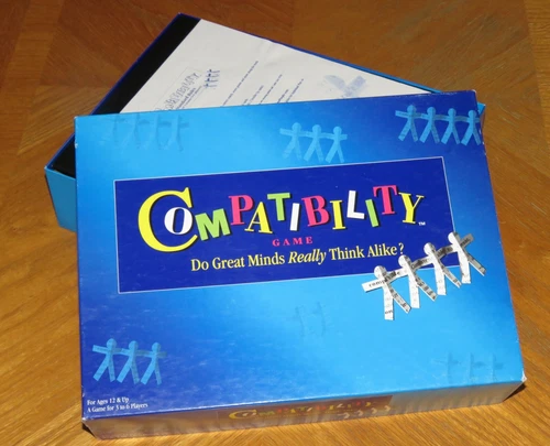 Compatibility Board Game  - Vintage 1996 Mattel - Complete & Nice
