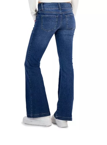 Re Generation Juniors Jeans Denim Flower Size 1 Light Wash. Low Rise. - Picture 2 of 4