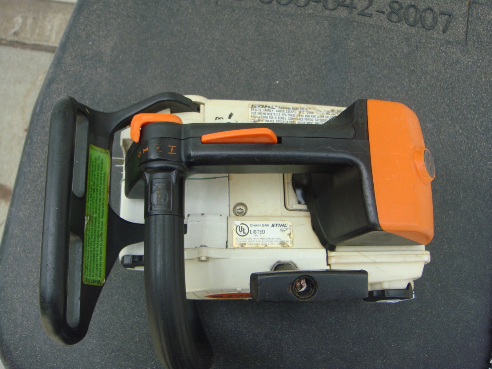 GENUINE STIHL MS 200T MS200T 020T PROFESSIONAL TOP HANDLE CHAINSAW W/ 16" BAR eBay