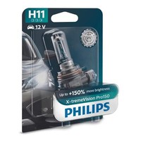 Philips X-Tremevision Pro150 H11 Halogen Bis Zu 150% Mehr Licht 55W 12V