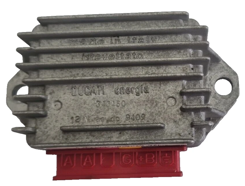 Régulateur De Tension Original Ducati Énergie 12V AC - DC 9409 343450 - Photo 2/4