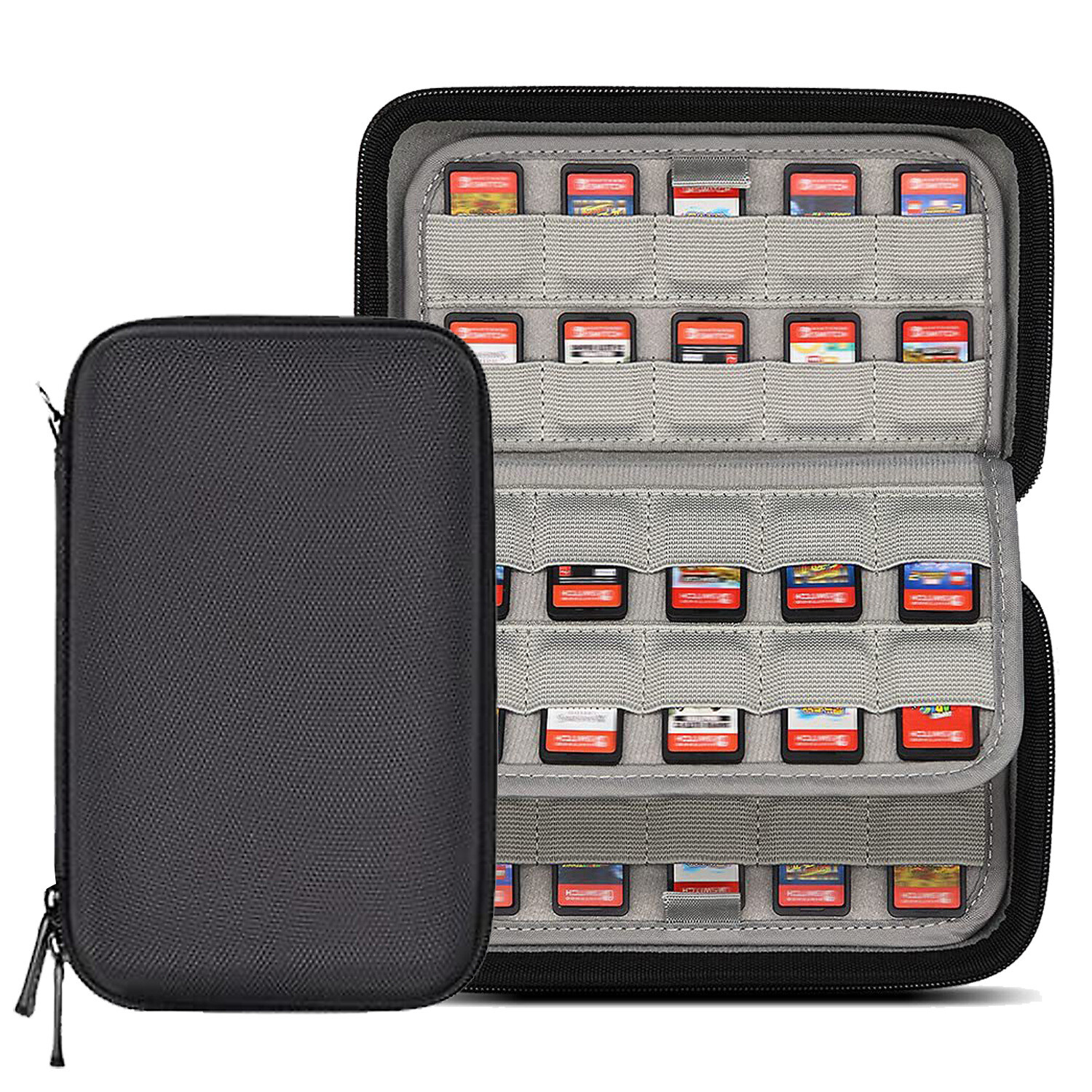 80 Game Card Holder Storage Cloth Case for Nintendo Switch SD Cards Cartridge
