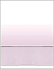 2500 Blank Check Stock Paper - Check on Bottom - Burgundy Diamond