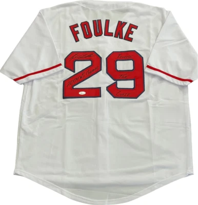 JAMES SPENCE AUTHENTICATION (JSA) Keith Foulke Autographed Boston Red Sox Jersey (JSA)