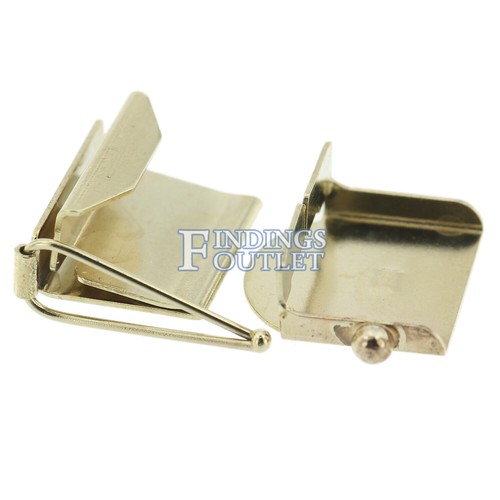 14K White Gold Box Lock Clasp Male & Female Figure 8 Complete Set ALL SIZES USA - Picture 42 of 42