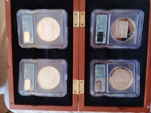 2006 Ben Franklyn The Founding Father and Scientist ICG PF70 4 Silver Coins Set - Picture 4 of 5
