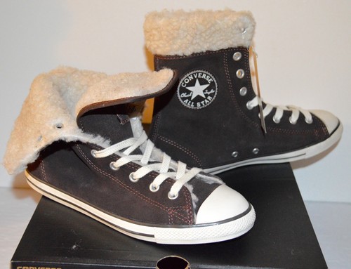 high top converse suede