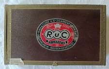Zigarrenschachtel Dose Holz Vintage, Ruc Zigarren Heuchelheim-Giessen Rinn&Cloos