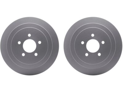 For 2003-2011 Lincoln Town Car Brake Rotor Set Rear Dynamic Friction 26933CRKD