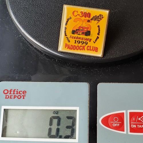 1999 Toyota Grand Prix C 300 Paddock Club Logo Collectable Pin Tack Vintage P1 - Picture 8 of 8