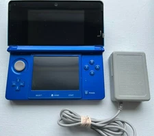 Nintendo 3DS Console - Cobalt Blue - Japanese Import - Good Condtion - US Seller