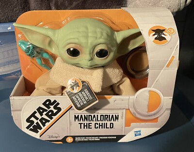 Star Wars The Child Baby Yoda Grogu Talking Plush - Disney Plus ...