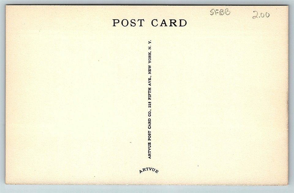 Postcard PA Pen Argyl Chalet Apartments Newest Apartment Building R41