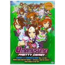 Anime DVD Uma Musume Pretty Derby S1-3 Cinderella Gray Vol.1-52 End MV SP ONAS