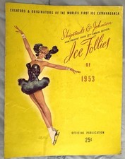 Vintage 1953 Show Program "Ice Follies Of 1953" 17th Year Edition Program