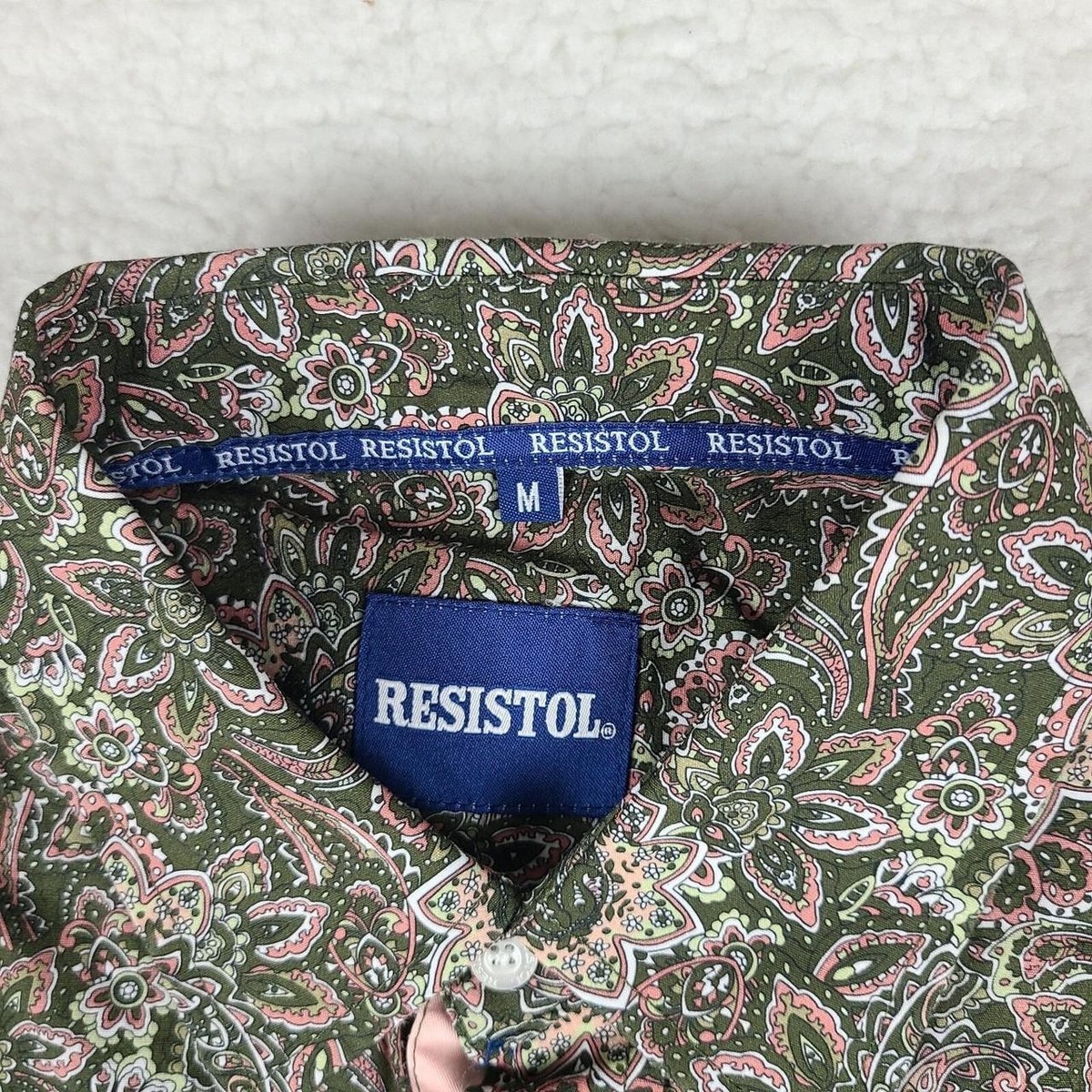 Green Pink Resistol Shirts M View 4