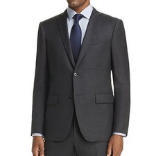 John Varvatos USA Wool Charcoal Suit Jacket Blazer 40 R New 598 MOQN1VRB25012