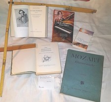 Bücher Musik/Noten Varia,  G.Mahler, Mozart, Mendelsohn, Grimmelshausen u.a.