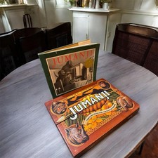 1981 Jumanji by Chris Van Allsburg Hardback And Board Game