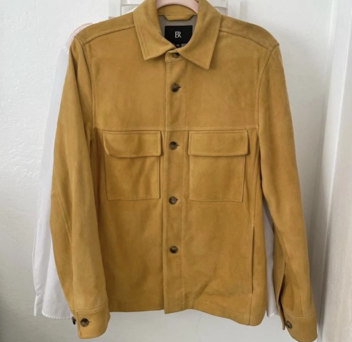 Suede Shirt Jackets for Men for sale | eBay