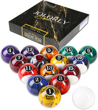 Professional 2-1/4" Pool Balls Set - AAA Grade Resin for Tournaments & Games