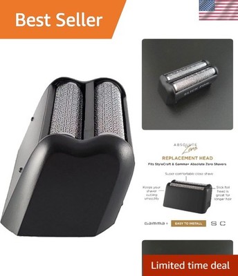 GAMMA+ Absolute Zero Foil Shaver: Powerful Rotary Motor & Stainless Steel Blades