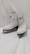 JACKSON Soft Skate Classic Ice Figure Skates Women's Size 8 White