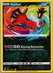Yveltal Amazing Rare 046/072 Shining Fates