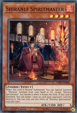 Yu-Gi-Oh TCG HISU-DE048 SR Shiranui Spiritmaster Hidden Summoners