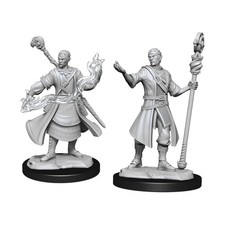 WizKids D D Mini 28mm Half-Elf Male Wizard Pack New