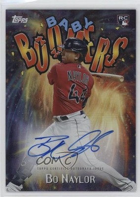 2023 Topps Archives Blue Foil 19/25 Bo Naylor #98BB-BN Rookie Auto RC 11ao