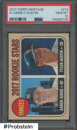 Aaron Judge 2017 Topps Aaron Judge #214 Rookie
