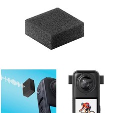 Camera Mic Windscreen Noise Reduction Sponge Case Accessories For Insta360 X4/X3