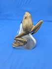 Zodax Bronze Brass Tree Frog on Metal Rock Statue Figurine Vintage India — photo 4