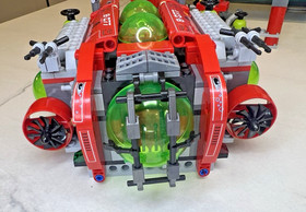 LEGO Atlantis Exploration HQ 8077 100% Complete w/ Figs, Box & Manual #1 (of 2)