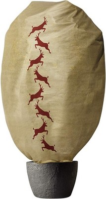 Windhager Vlieshaube Pflanzenhaube Schutzvlies Winter 140x200 cm Motiv Hirsch