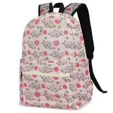 Mesh Backpack Girls Kids SemiTransparent School Bookbag See Through Koala