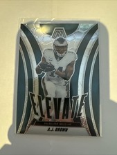2025 Panini Mosaic AJ Brown Elevate #16 Eagle...