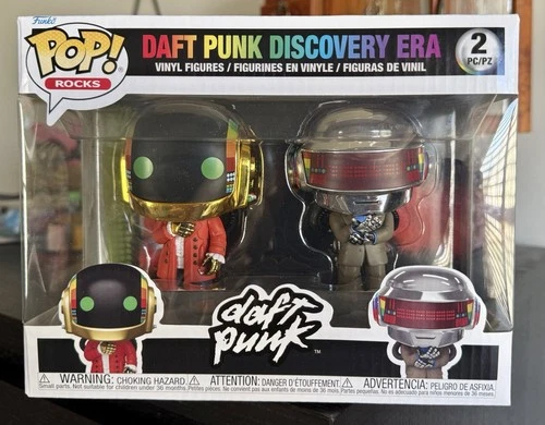 Funko Pop Rocks: DAFT PUNK  (Discovery Era) 2-Pack IN HAND!