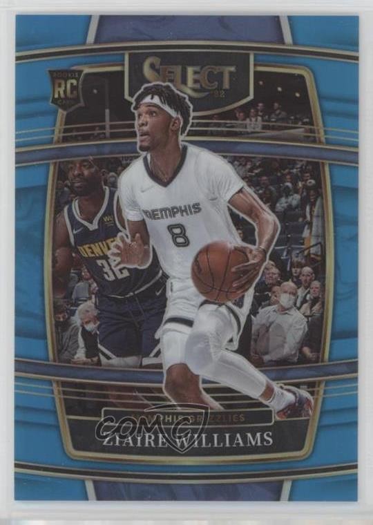2021 Select Concourse Light Blue Prizm /299 Ziaire Williams #86 Rookie RC 1d0h